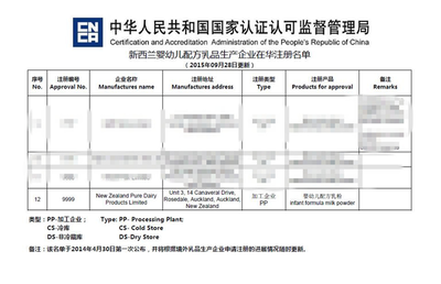 爱恩思拿下奶粉工厂注册承诺 淡定以对配方新规-搜狐